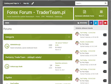 Tablet Screenshot of forum.traderteam.pl