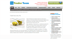 Desktop Screenshot of broker.traderteam.pl